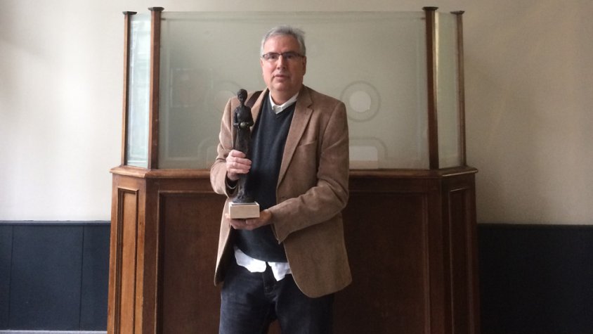 Josep Civit guanya el premi de poesia Joan Llacuna, Ciutat d'Igualada 2018