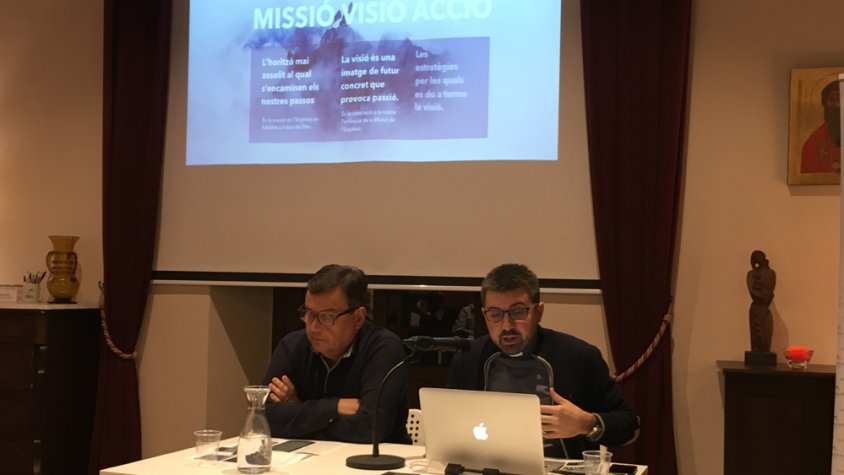La Parròquia Santa Maria de Montblanc presenta la Xarxa Futur