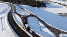 VÍDEO I Imatges a vista d'ocell dels paisatges nevats a la Conca de Barberà