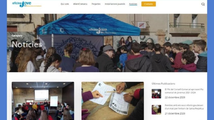 La nova versió del www.concajove.cat ja està operativa