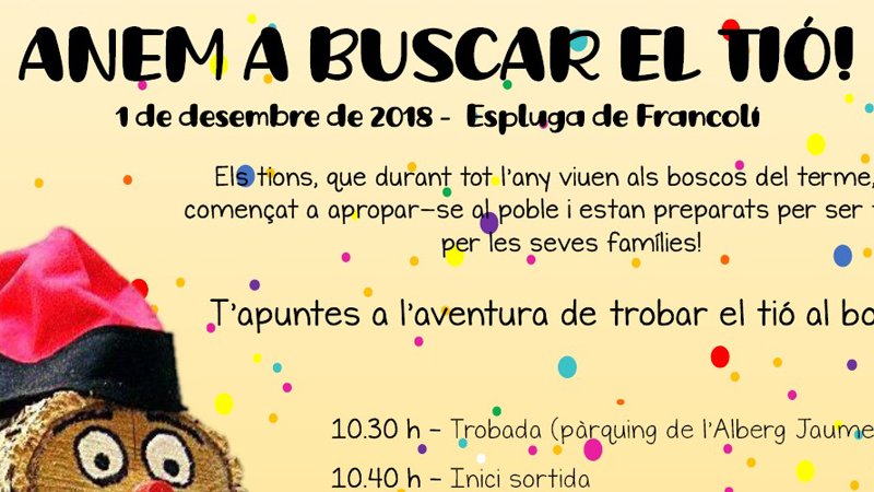 Anem a buscar el Tió de Nadal