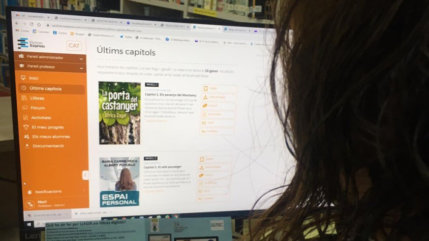 La Biblioteca Mossèn Ramon Muntanyola se suma al projecte “Viu un llibre”