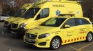 Un ferit en sortir el seu cotxe de la via