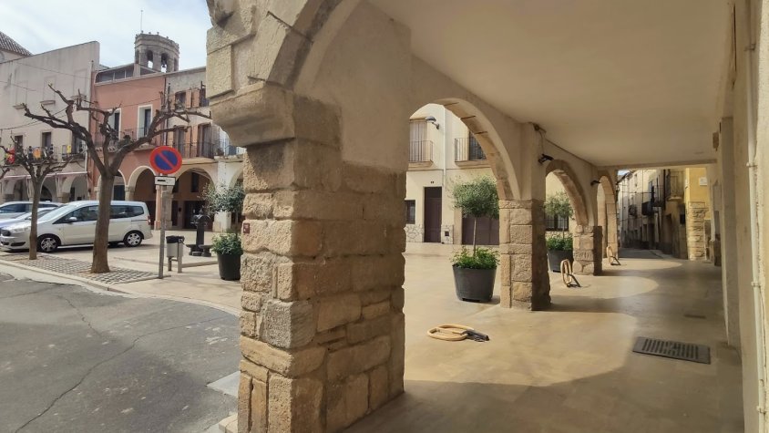 Imatge de la plaça Padreny de Sarral
