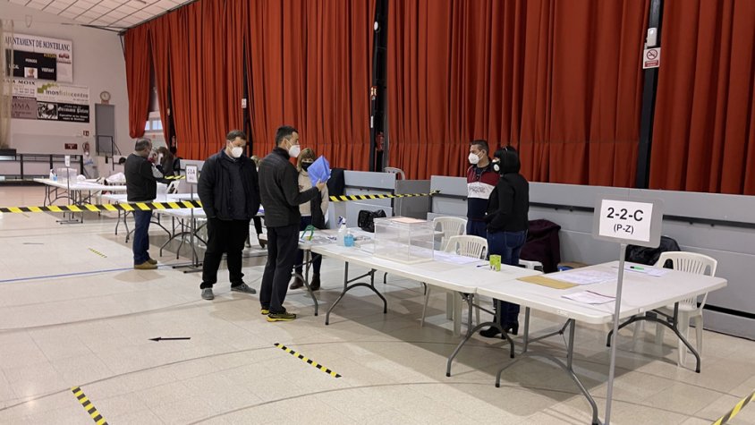 Montblanc constitueix sense problema les meses electorals