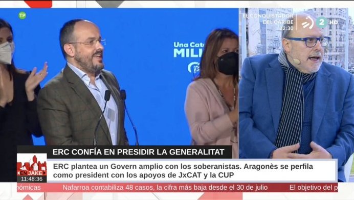 El director de Nova Conca al debat de les eleccions al Parlament a ‘En Jake’ d’ETB2