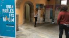 Exposició de la campanya de Voluntariat per la Llengua a la Biblioteca de l'Espluga