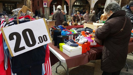 Imatge d'una edició anterior de la fira de la ganga