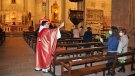 Benedicció de Rams dins l'església i amb aforament limitat