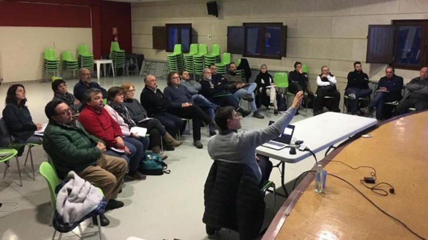 El Fòrum va començar a caminar el gener de l’any 2020 (a la imatge, una de les reunions, abans de la pandèmia).