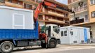 Comença la instal·lació del mòdul de suport al CAP Montblanc