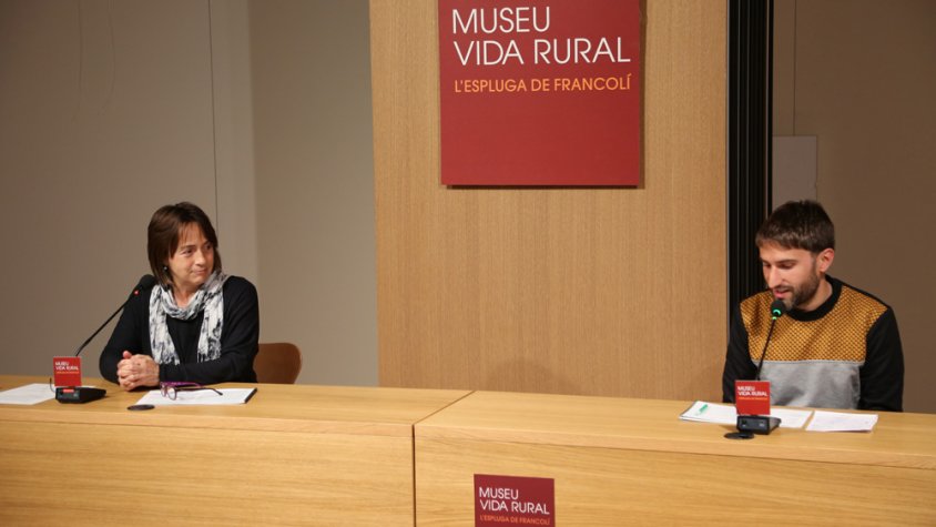 Un instant de l'acte de presentació avui dijous