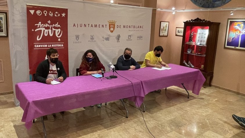 Presentació de l'Acampada Jove, aquest dimarts 20 d'abril a Montblanc