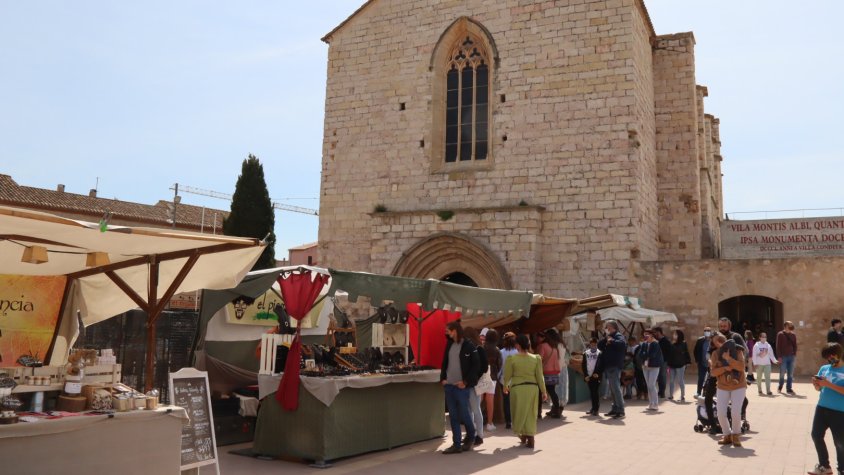 El Mercat Medieval i Mostra d'Oficis es viu amb un altre format i nova ubicació