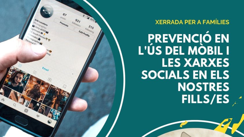 Sarral ofereix una xerrada en linia sobre l’ús dels mòbils i xarxes socials en infants i joves