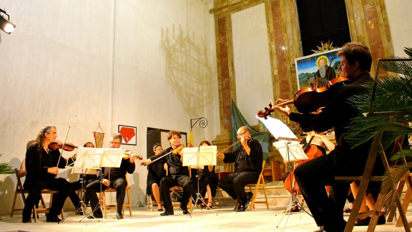 Imatge d'un concert anterior a les Nits Musicals a la Brufaganya