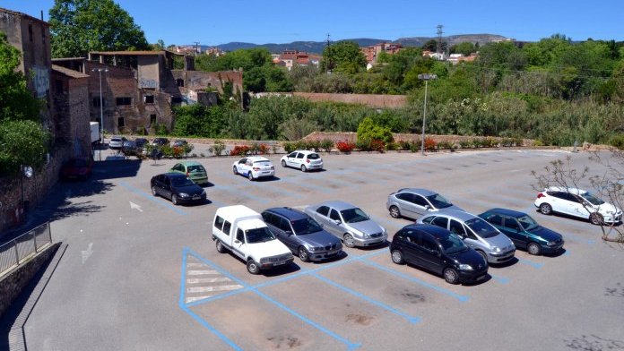 Indret on els montblanquins van ser detinguts, després de la persecució