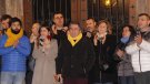 Acte de suport a Josep Andreu, en vaga de fam