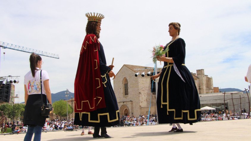 Actuació durant les passades Festes de Sant Maties