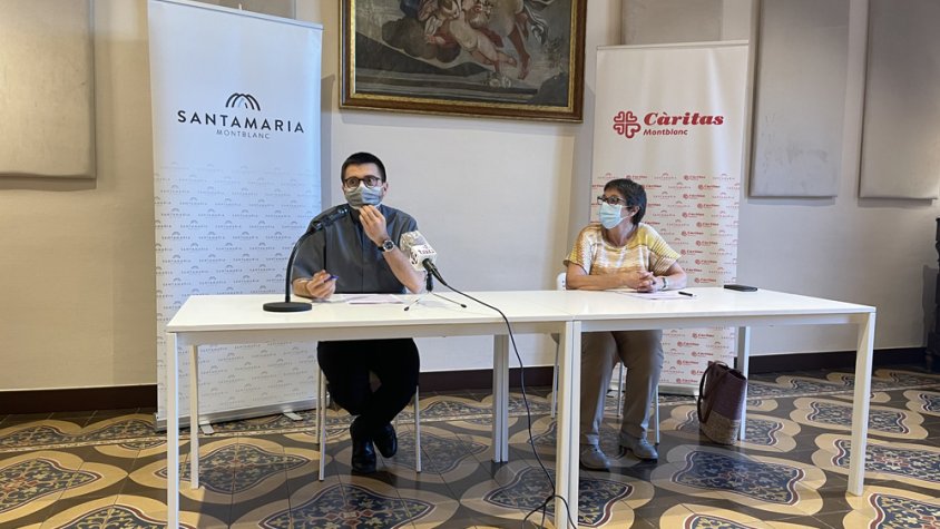 Un moment de la presentació del balanç del 2020