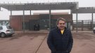 Josep Andreu visita els presos polítics de Lledoners