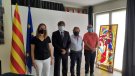 Josep Andreu visita els exiliats polítics a Brussel·les