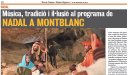 Rectificació en relació a la fotografia dels actes de Nadal de Montblanc