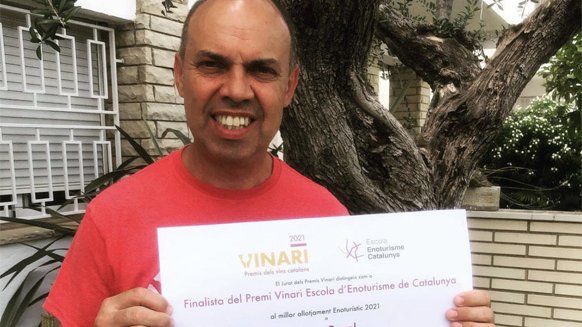 El Celler Sanstravé amb dos mencions a diferents categories: finalista de Millor Allotjament Enoturístic i com a una de les millors vinyes a visitar