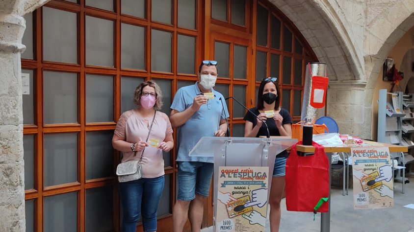 Un moment de la presentació de la campanya