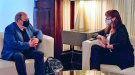 El director de Nova Conca, rebut per la presidenta del Parlament