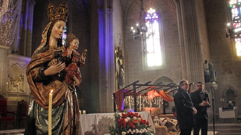 La restauració de Santa Maria de Montblanc es presenta en societat