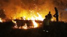 La Unitat Militar d'Emergències arriba amb 26 dotacions al foc de Santa Coloma