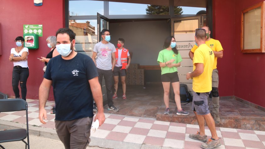 L'incendi de la Conca de Barberà i l'Anoia obliga a evacuar un total de 168 persones 