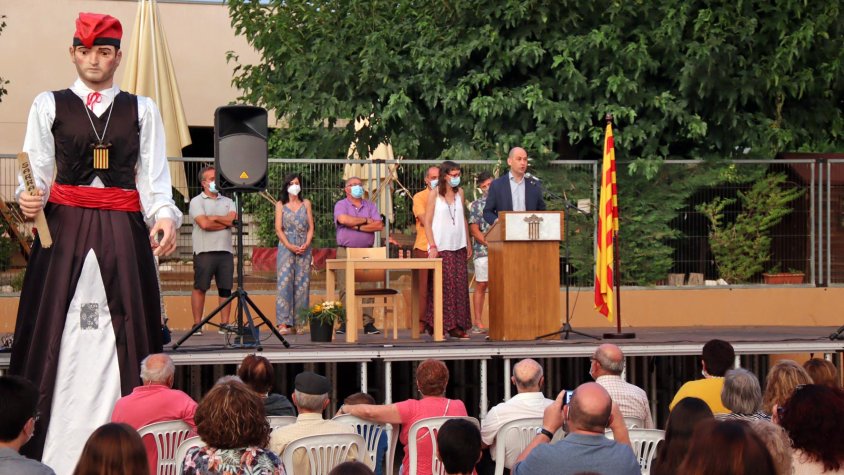 Amb el pregó, Sarral dóna el tret de sortida a la Festa Major d'estiu