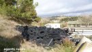 Els Agents Rurals detecten un dipòsit no autoritzat de pneumàtics a les Piles