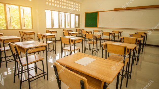 Imatge d'una aula escolar