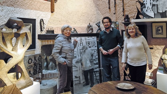 Santa Coloma de Farners exposa el vessant escultòric de Palau Ferré