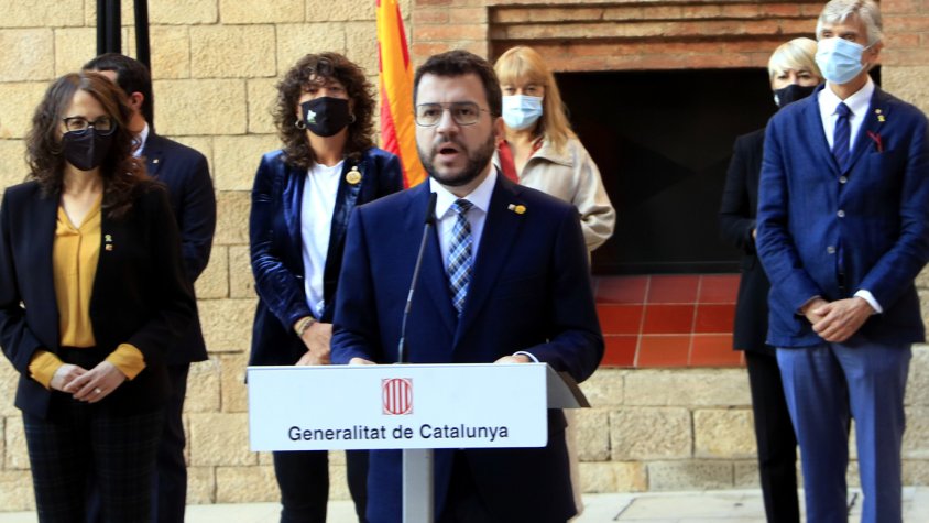 El president Pere Aragonès