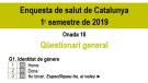 L'ESCA incorpora per primera vegada la identitat de gènere