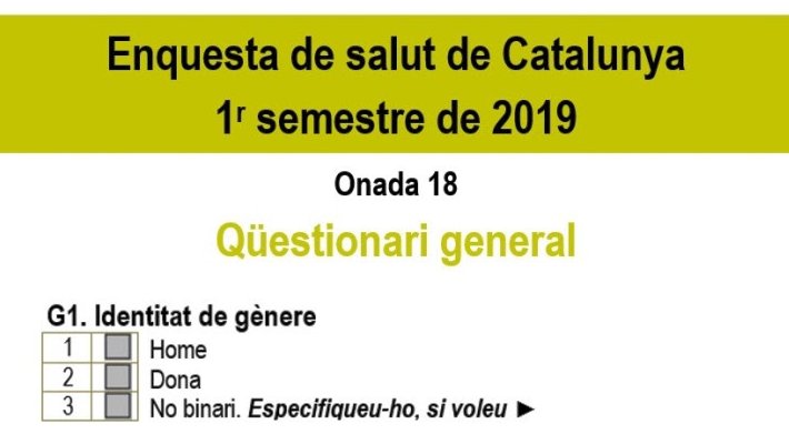 L'ESCA incorpora per primera vegada la identitat de gènere