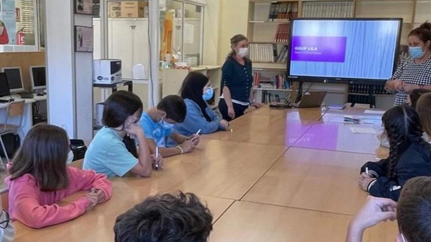 L'institut Martí l'Humà de Montblanc va ser el primer centre educatiu de la Conca amb un Grup Lila, creat el 2021