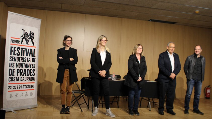 Un moment de la presentació aquest matí