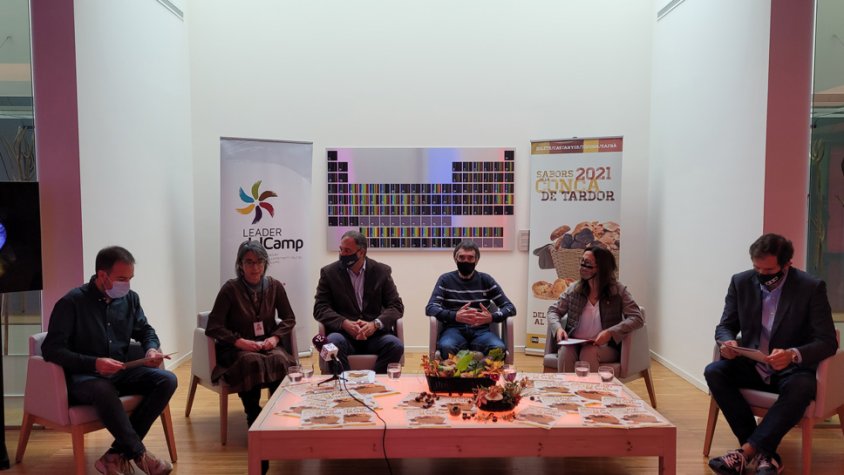 Un moment de l'acte de presentació