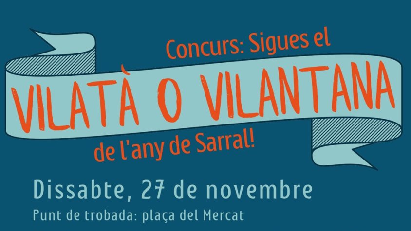 Activitat ben original organitzada a Sarral