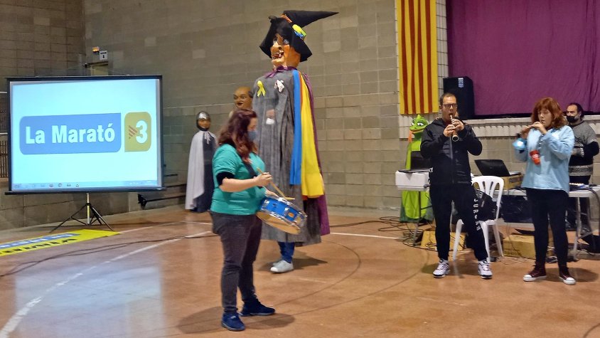 Vimbodí i Poblet ha viscut un interns dissabte d'actes en favor de la Marató
