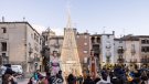 Santa Coloma de Queralt va encendre la seva il·luminació nadalenca