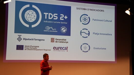 Un moment de l'acte de presentació
