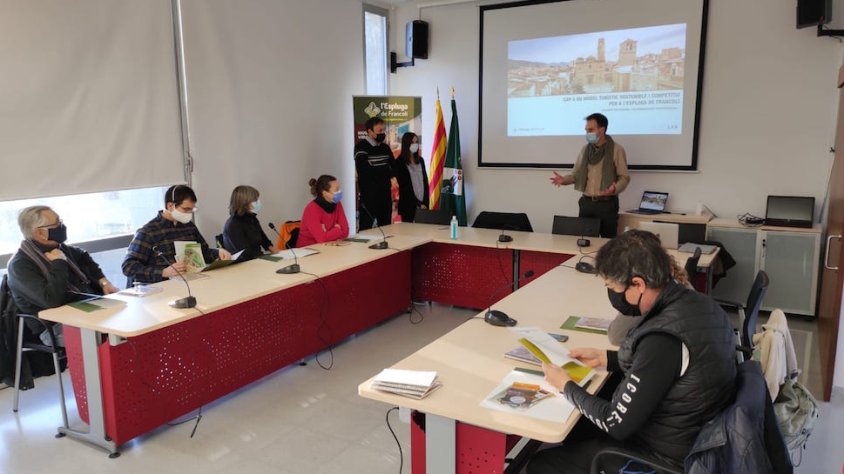 Un moment de l'inici de la jornada