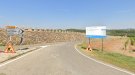 Es talla, per obres, l'accés a la carretera que uneix Vimbodí i Poblet amb el monestir