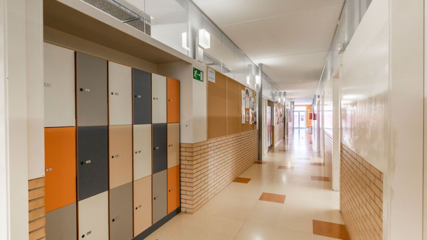 Imatge del nou institut de l'Espluga